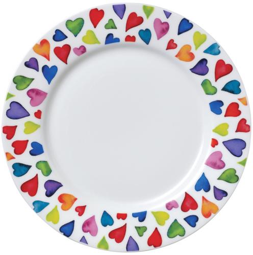 Plate Warm Hearts - 22 cm Kuchenteller