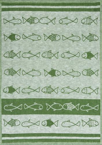 Kiss Fish Jacquard-Geschirrtuch grn